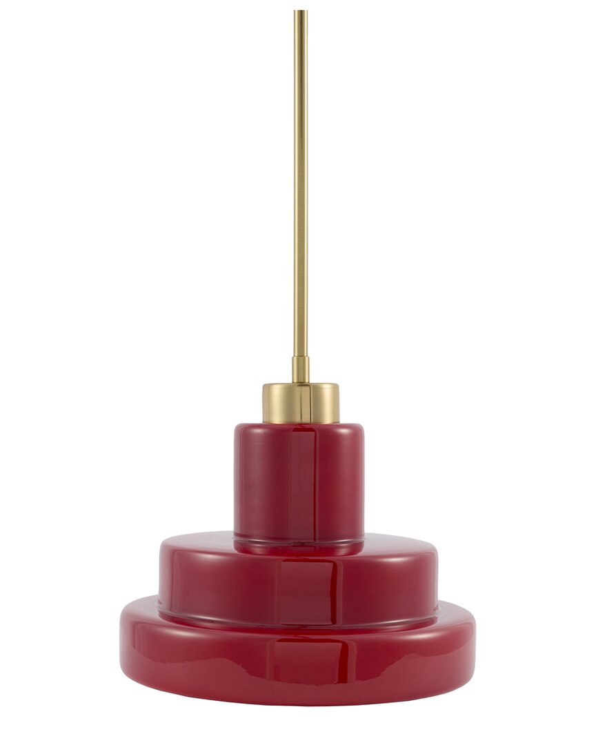 Livabliss Nozay Pendant In Burgundy
