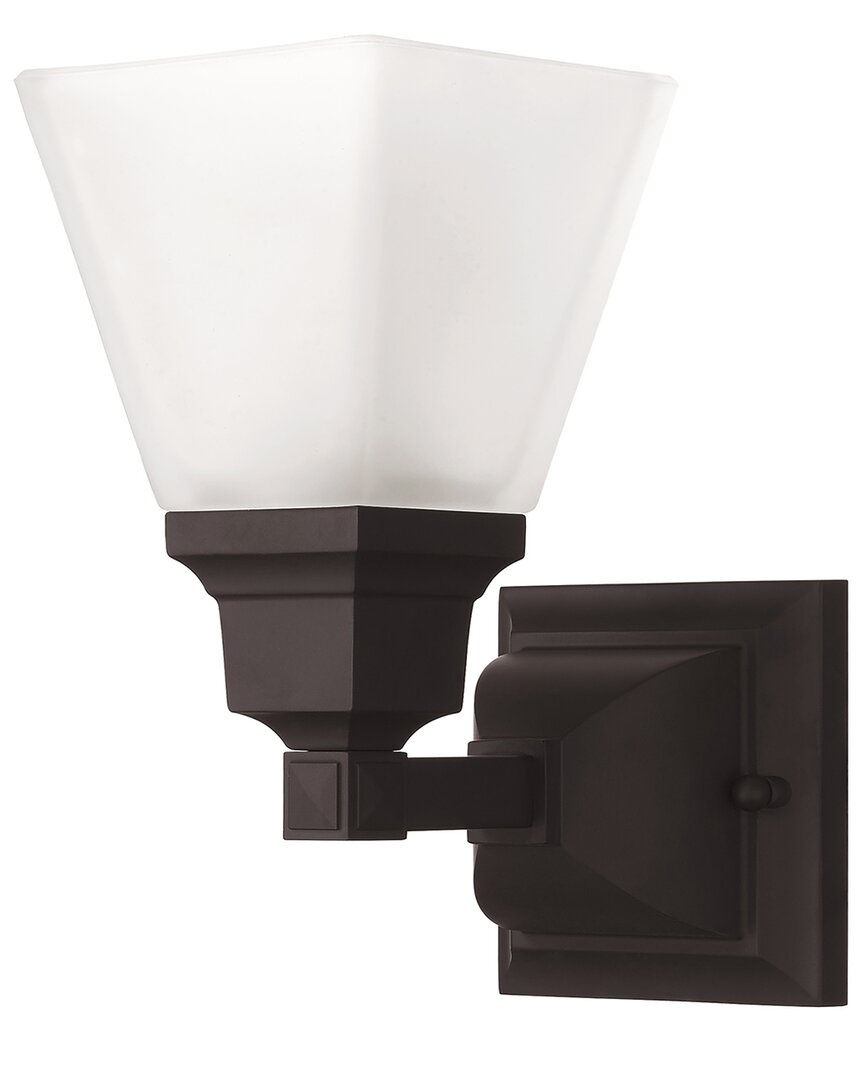 Livex Lighting Mission 1-light Bronze Bath-light