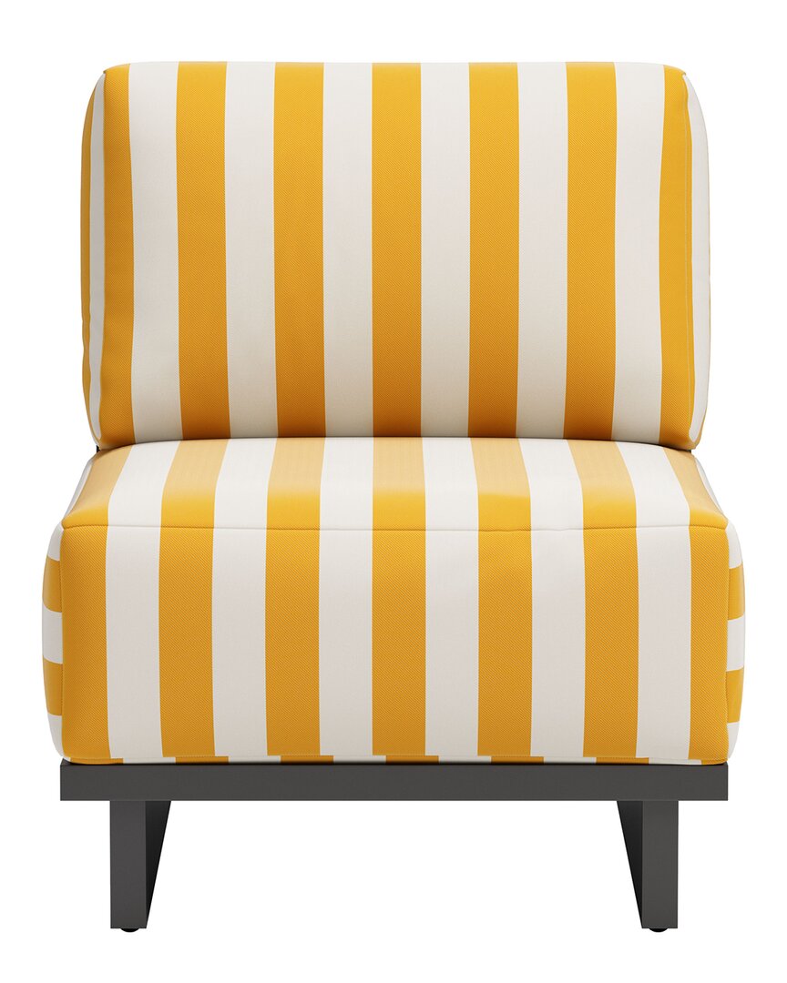 Shop Zuo Modern Shoreline Accent Chair In Yellow