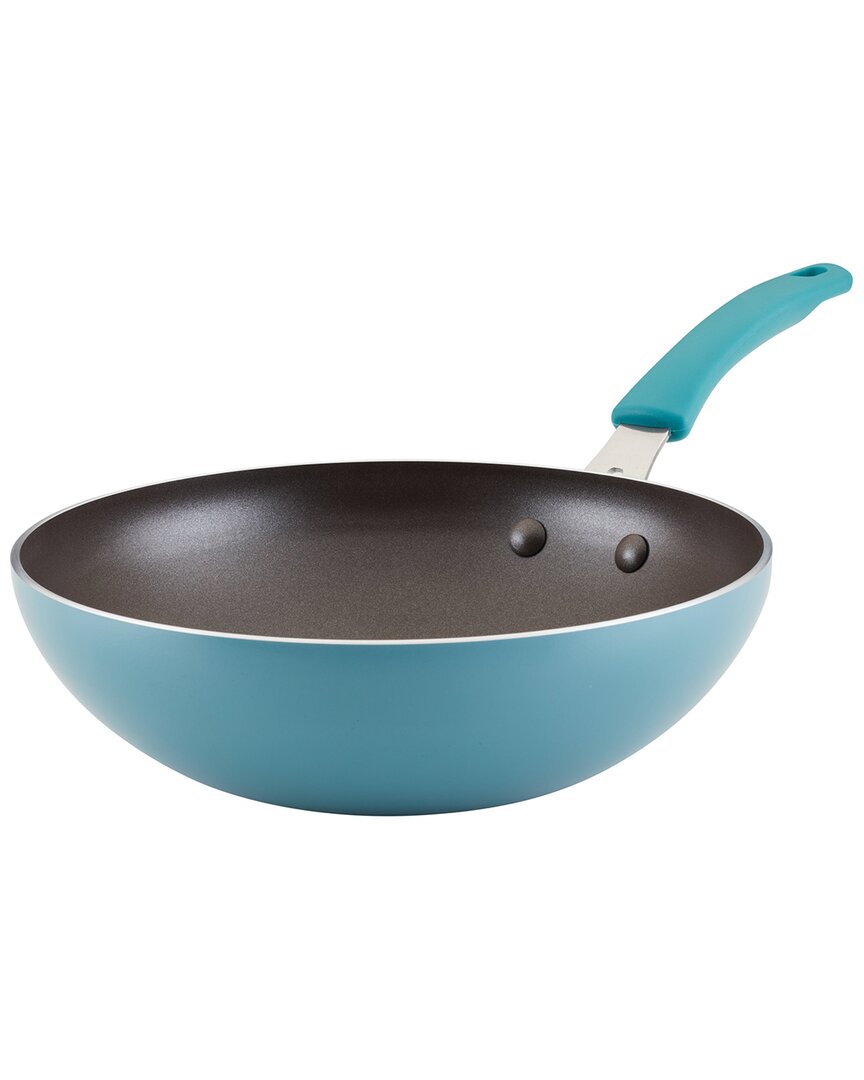 Rachael Ray Cook + Create 10.5in Nonstick Stir Fry Pan In Blue