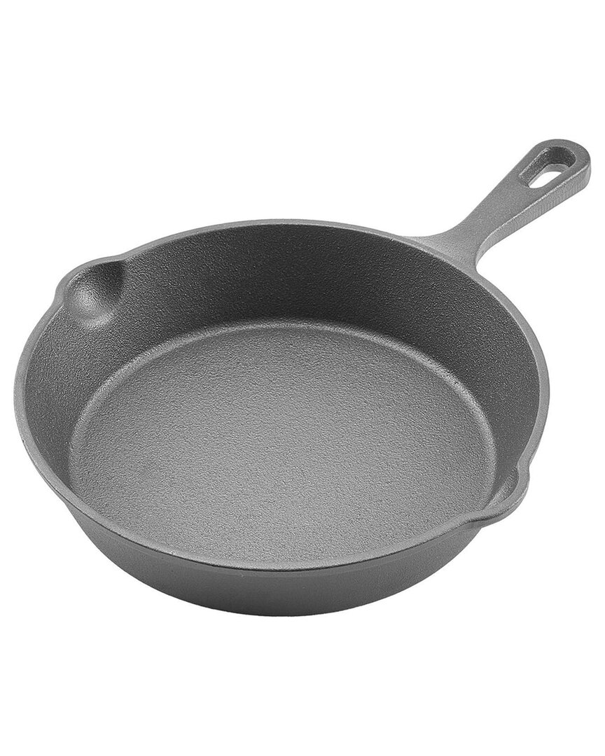 Vevor 3pc Cast Iron Skillet Frying Pan Set In Gray
