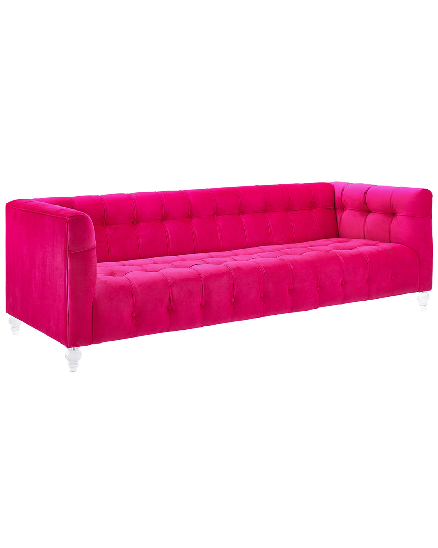 Tov Bea Pink Velvet Sofa
