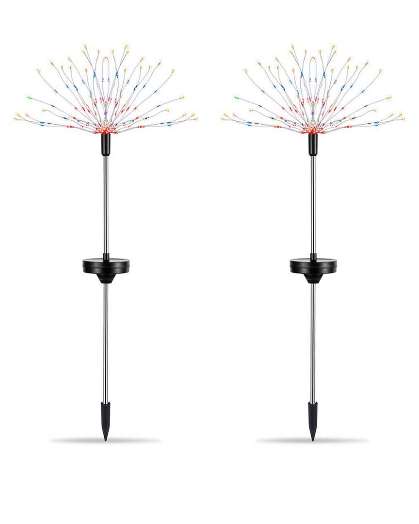 Fresh Fab Finds Solarek Set Of 2 Solar Starburst Lights