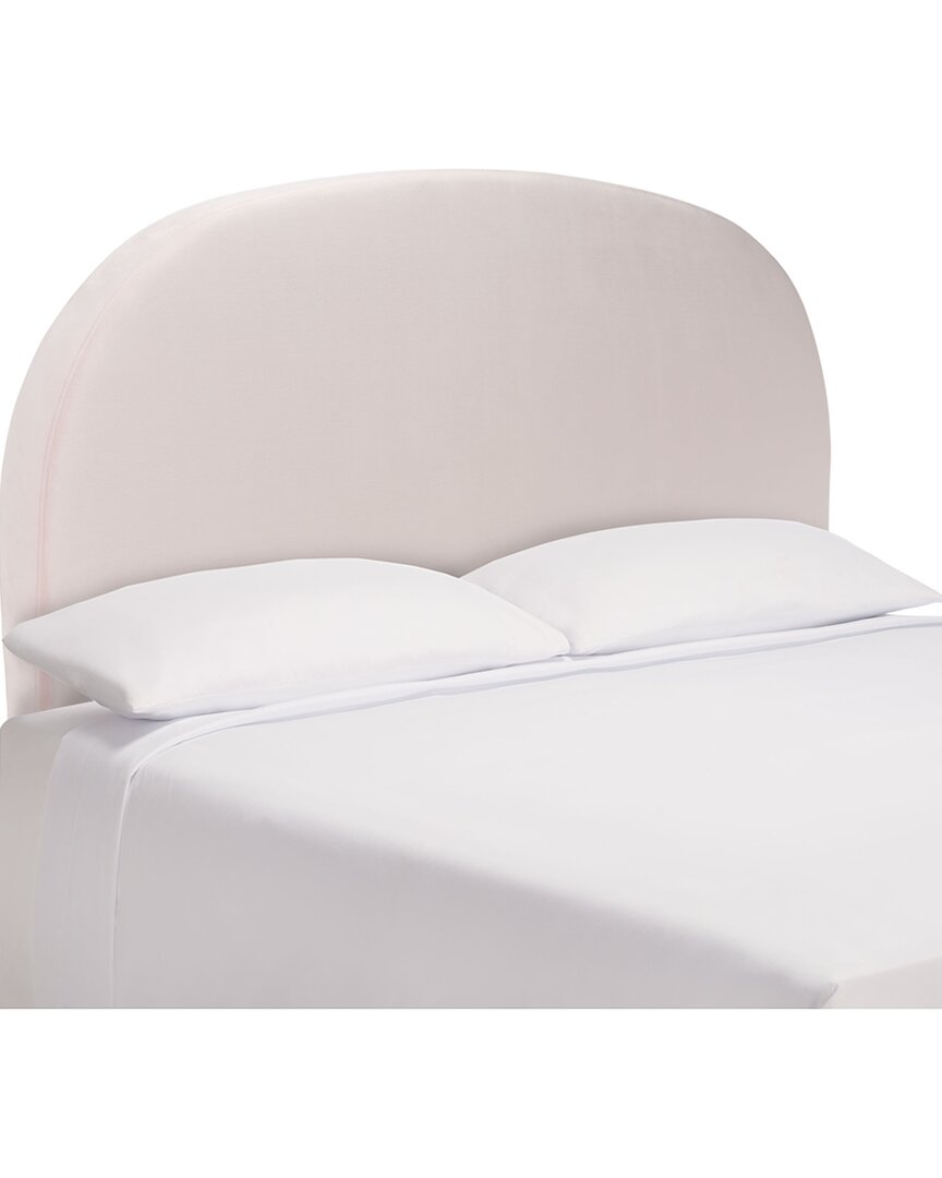 Shop Safavieh Saraya Curved Headboard In Pink