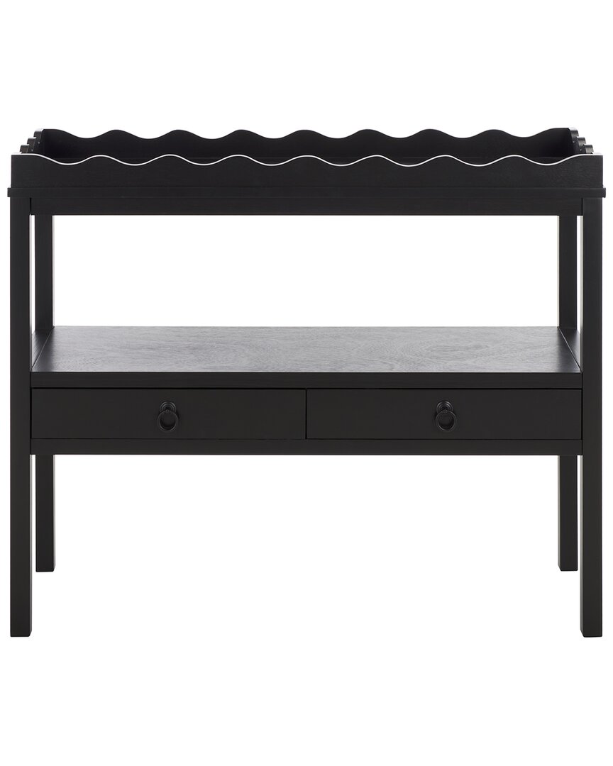 Safavieh Darlyn 2-drawer Console In Black