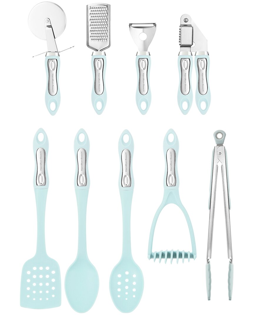 Hamilton Beach 9pc Set Kitchen Tools In White