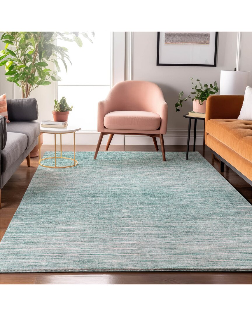 Addison Rugs Premium Washable Area Rug In Blue