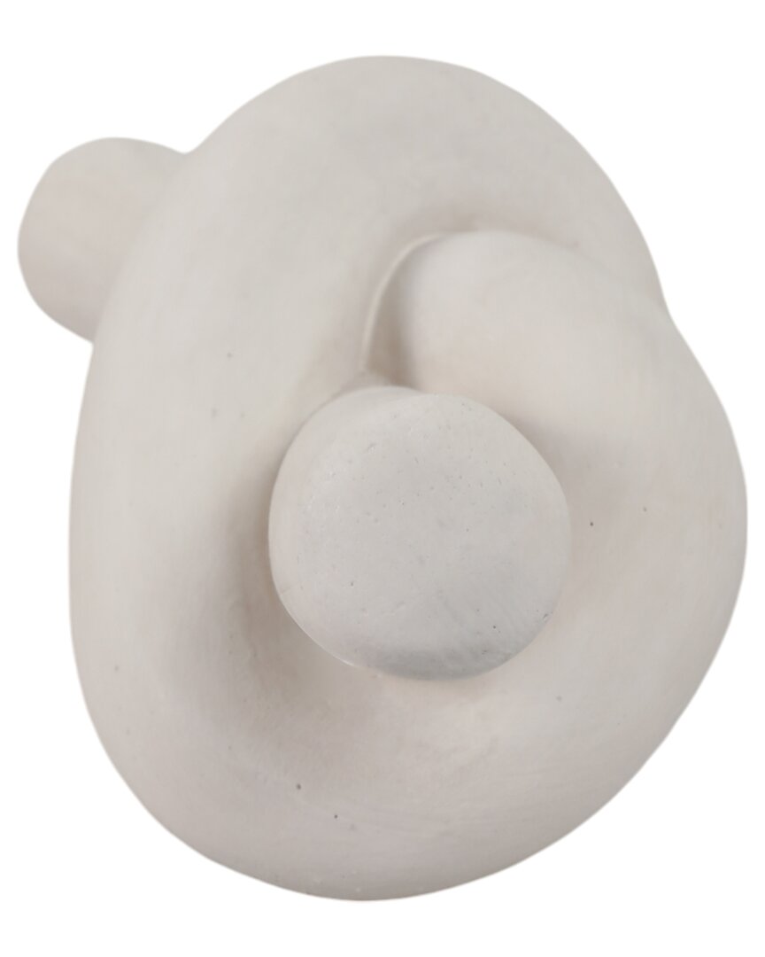 Sagebrook Home 11x5 Knot In White