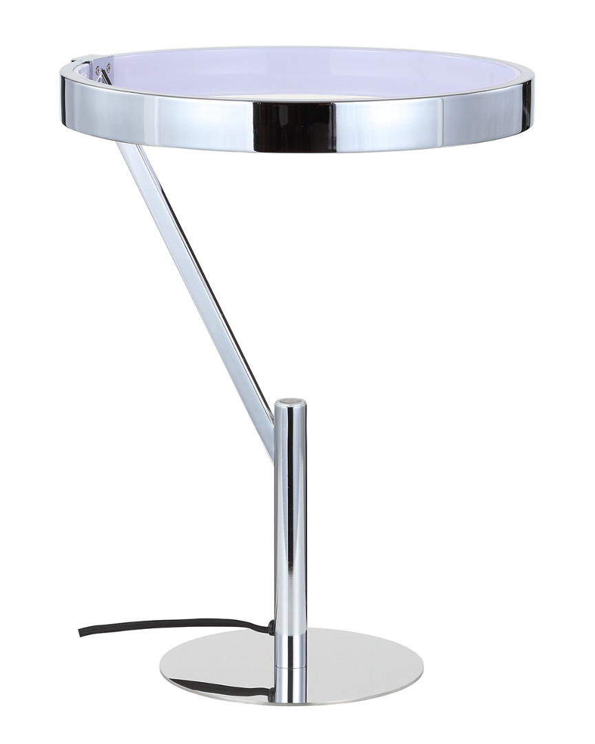 Jonathan Y Owen 18in Integrated Led Metal Table Lamp