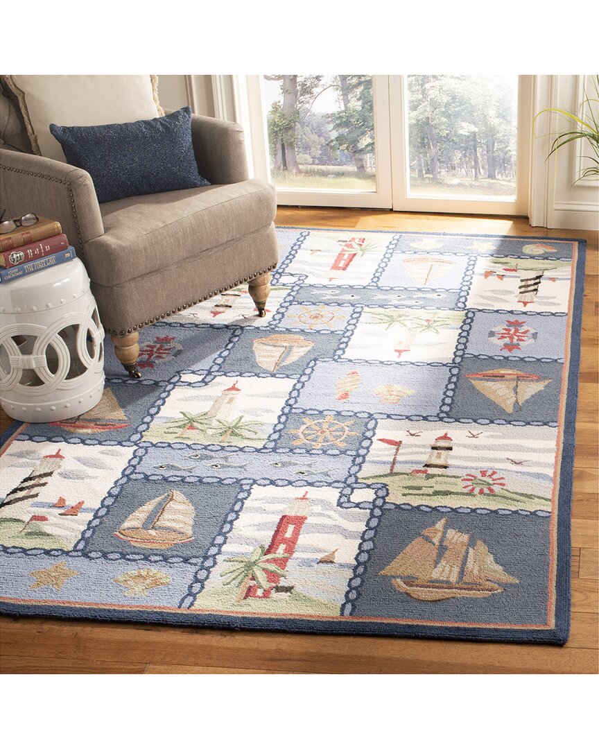 Safavieh Chelsea Starboard Hand Hooked Wool Rug In Multi