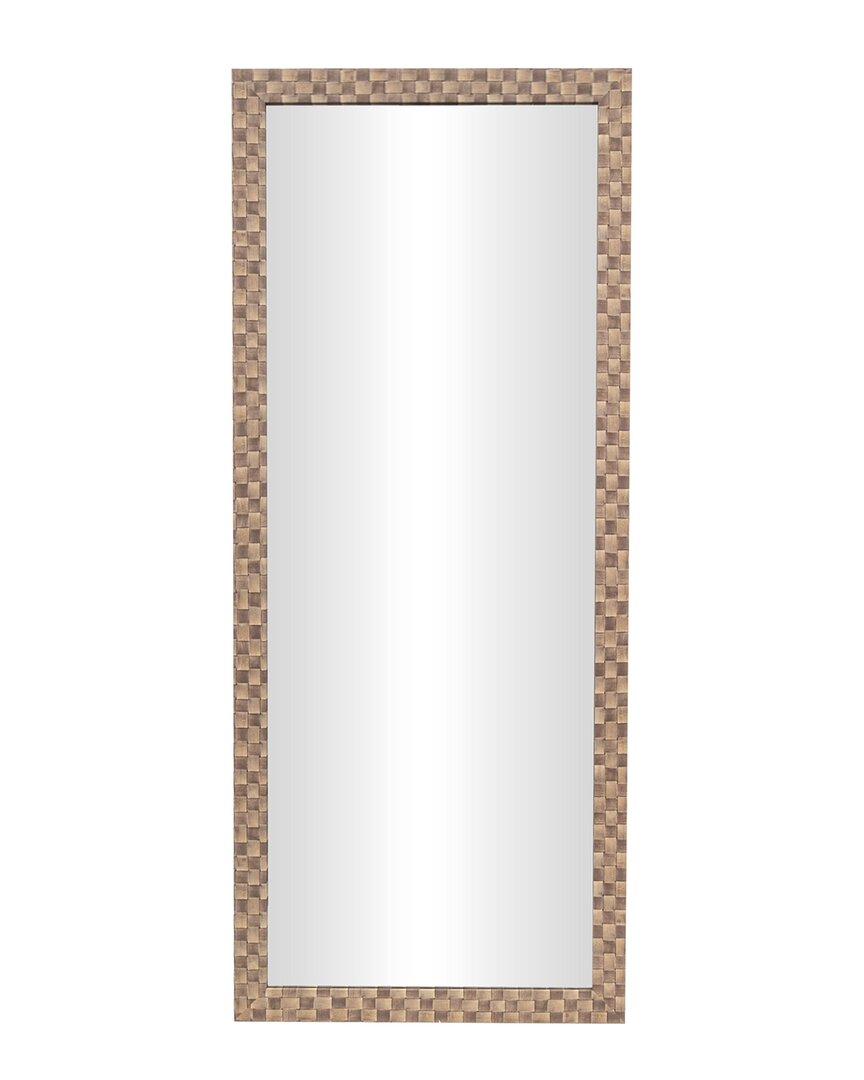 Peyton Lane Wall Mirror In Brown