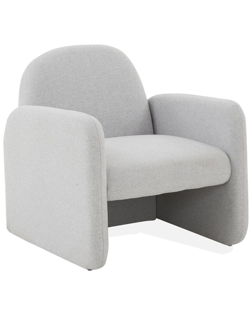 Safavieh Couture Patsy Chiclet Accent Chair In Grey