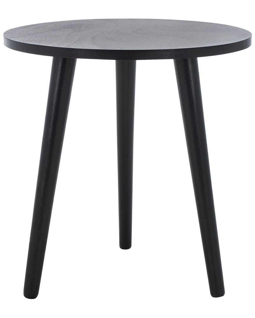 Shop Safavieh Orion Round Accent Table In Black