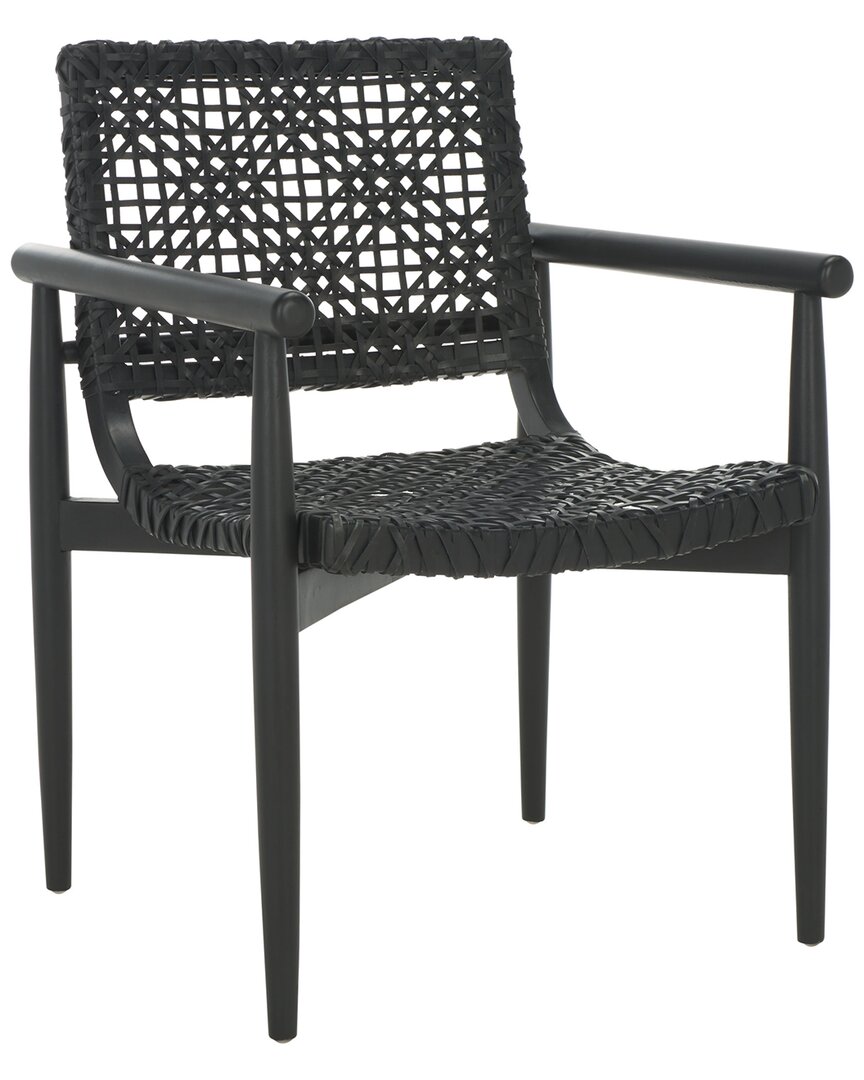 Shop Safavieh Sianna Accent Chair In Black