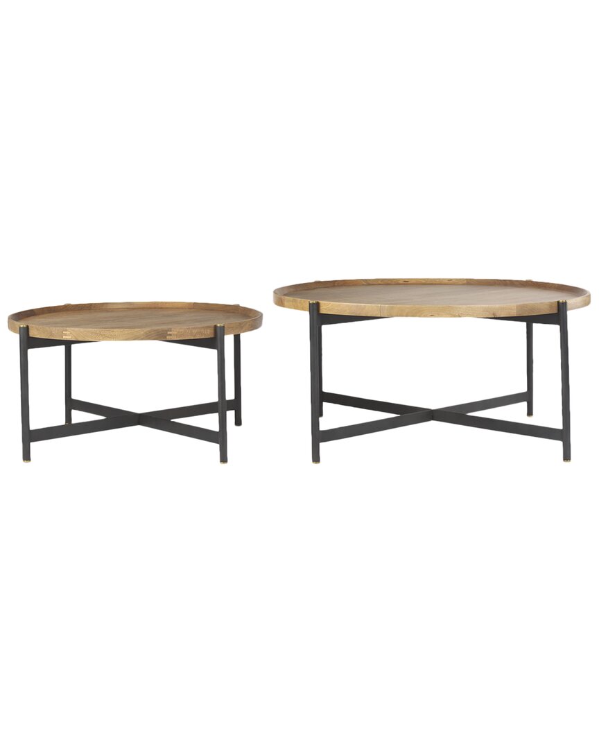 Mercana Marquisa Small Coffee Table In Brown