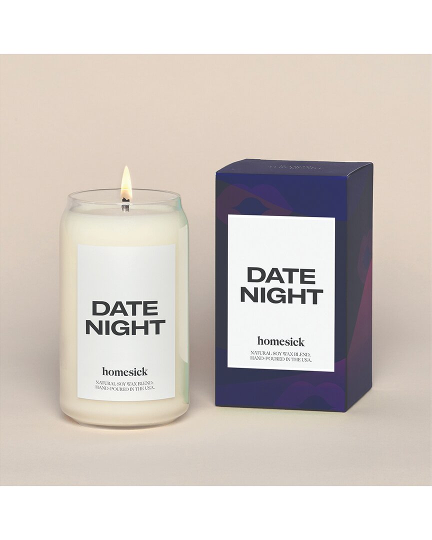 Shop Homesick Date Night Scented Candle In White