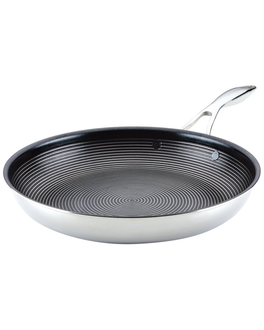 Circulon Stainless Steel 12.5in Induction Frying Pan In Silver