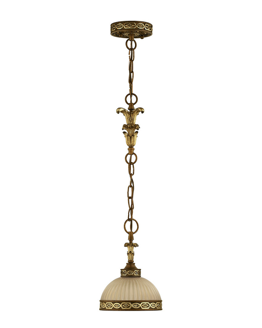 Livex Lighting Livex Seville 1-light Pbz Mini Pendant