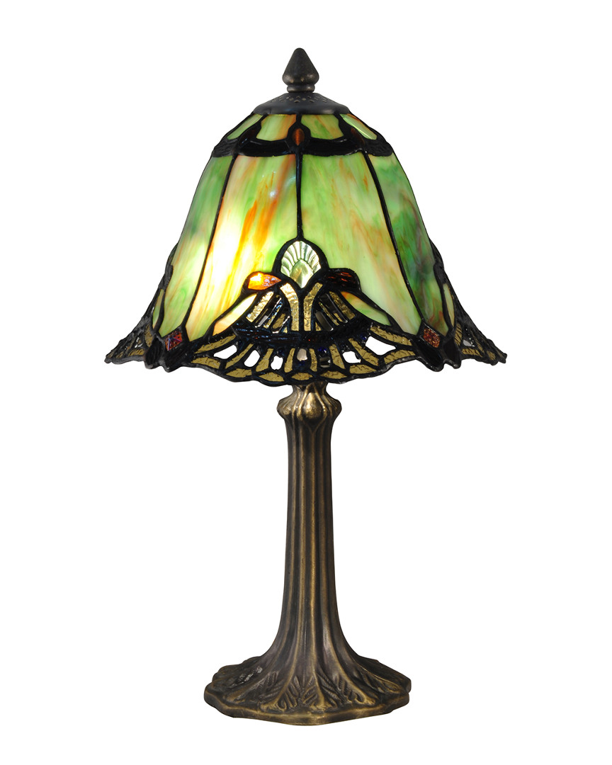 Dale Tiffany Green Haiawa Accent Table Lamp