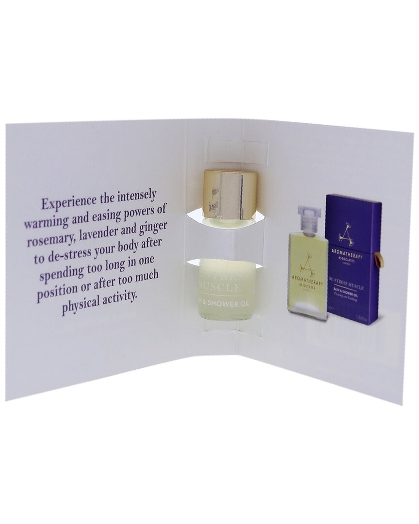 Aromatherapy Associates De-stress Muscle Bath And Shower Oil In White