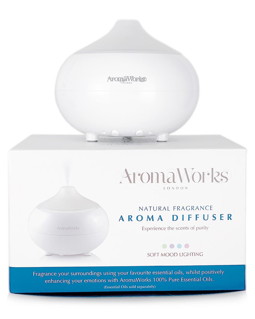 Aromaworks Natural Fragrance Aroma Diffuser In White