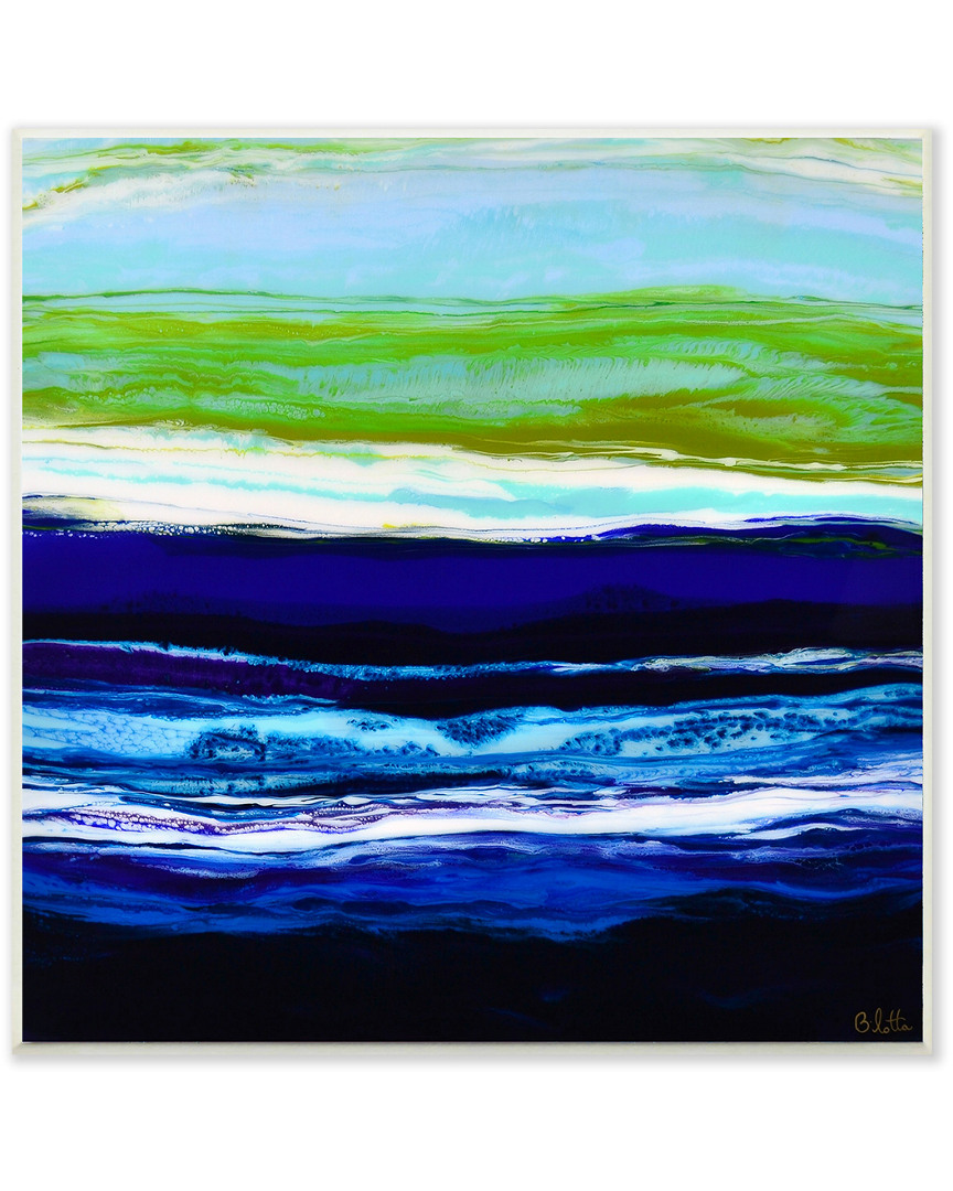 Stupell Acrylic Resin Ocean Sea Breeze Air Abstract By Barbara Bilotta