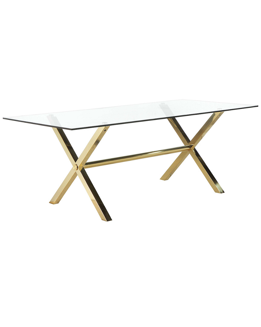 Pangea Gold Beverly Dining Table
