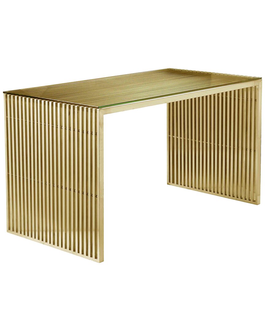 Pangea Home Gold Lux 59 Desk