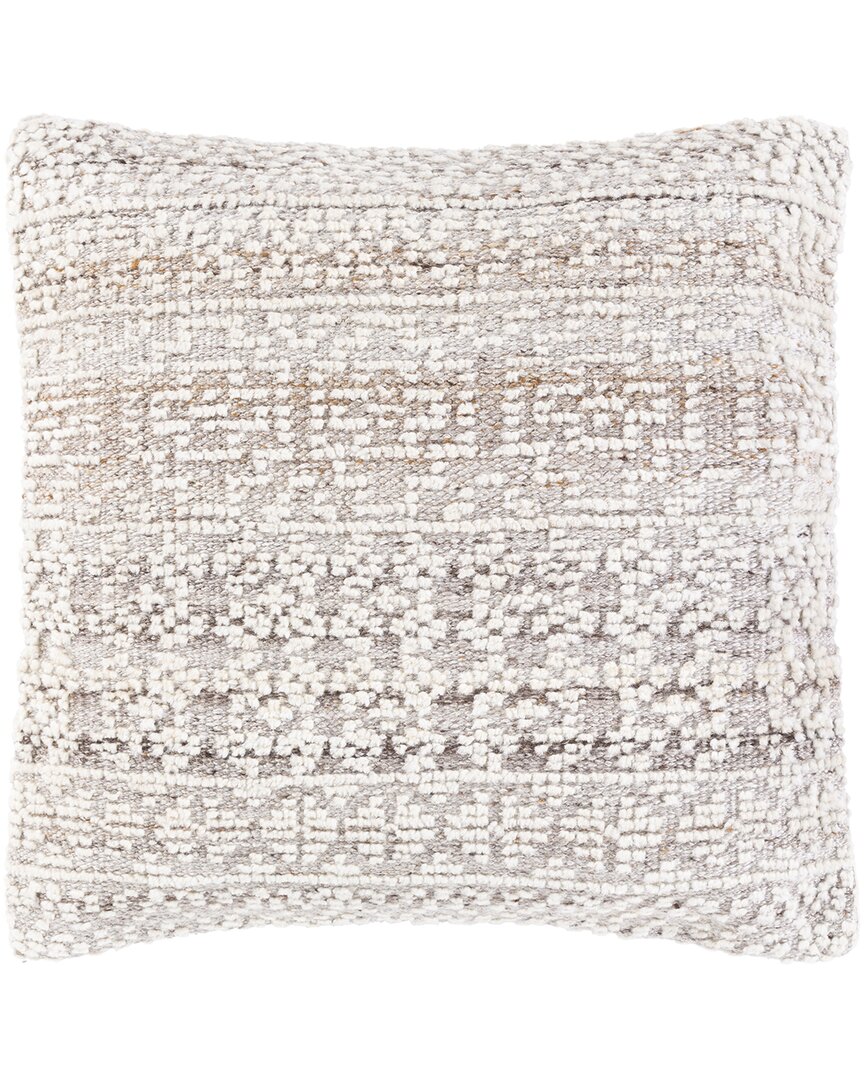 Surya Nobility Pillow Cover In Beige