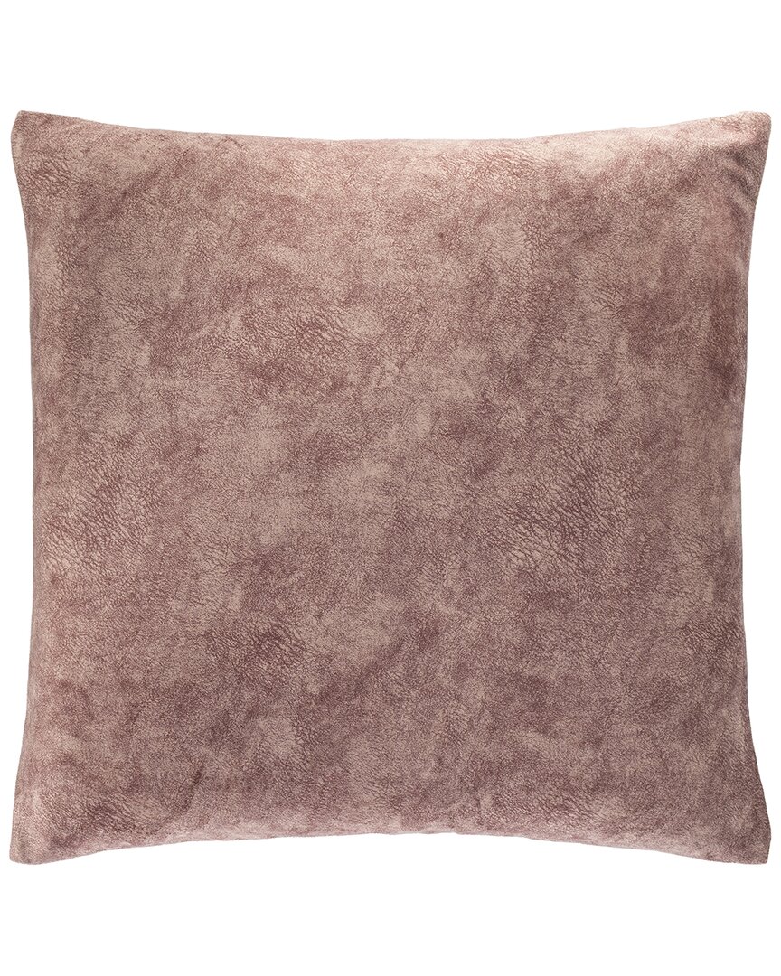Surya Collins Polyester Pillow In Rose
