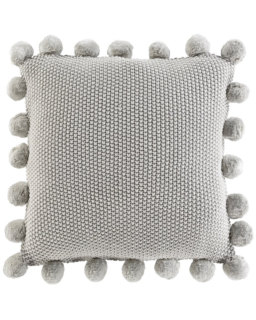 Surya Pomtastic Pillow Cover In Gray