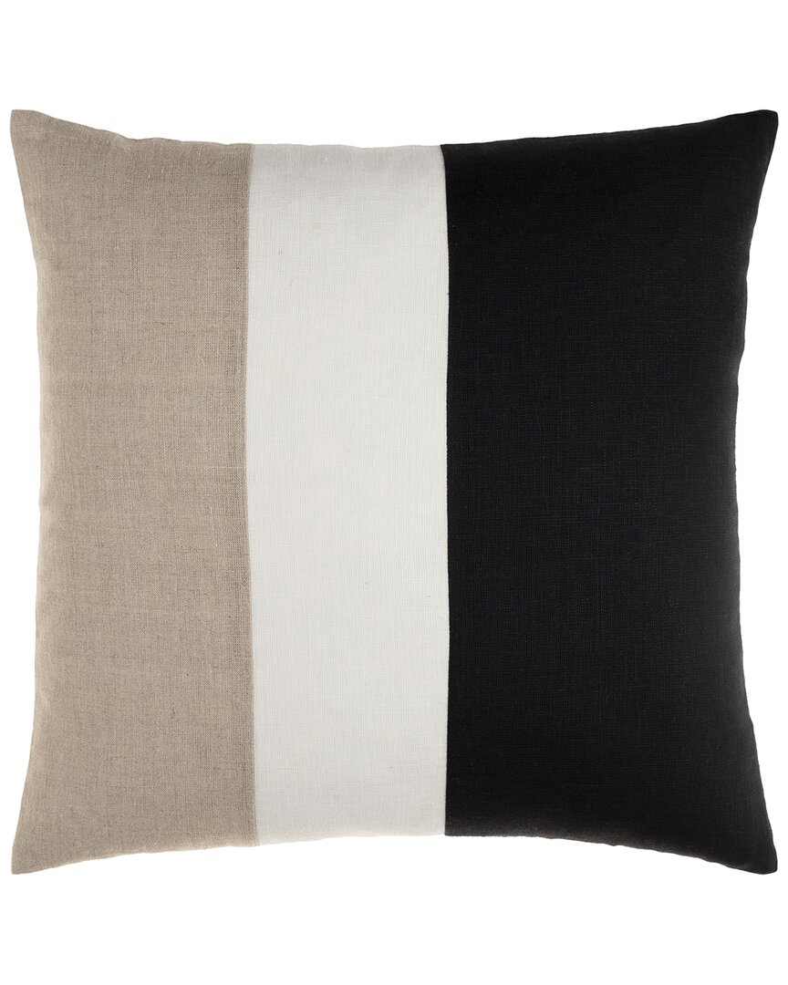 Surya Roxbury Polyester Pillow In Black