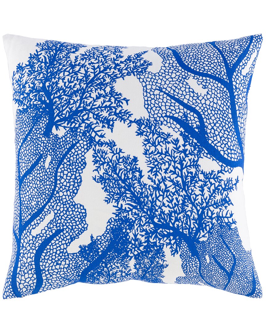 Surya Sea Down Pillow In Blue