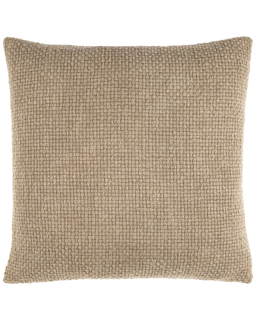 Surya Washed Pillow In Wheat