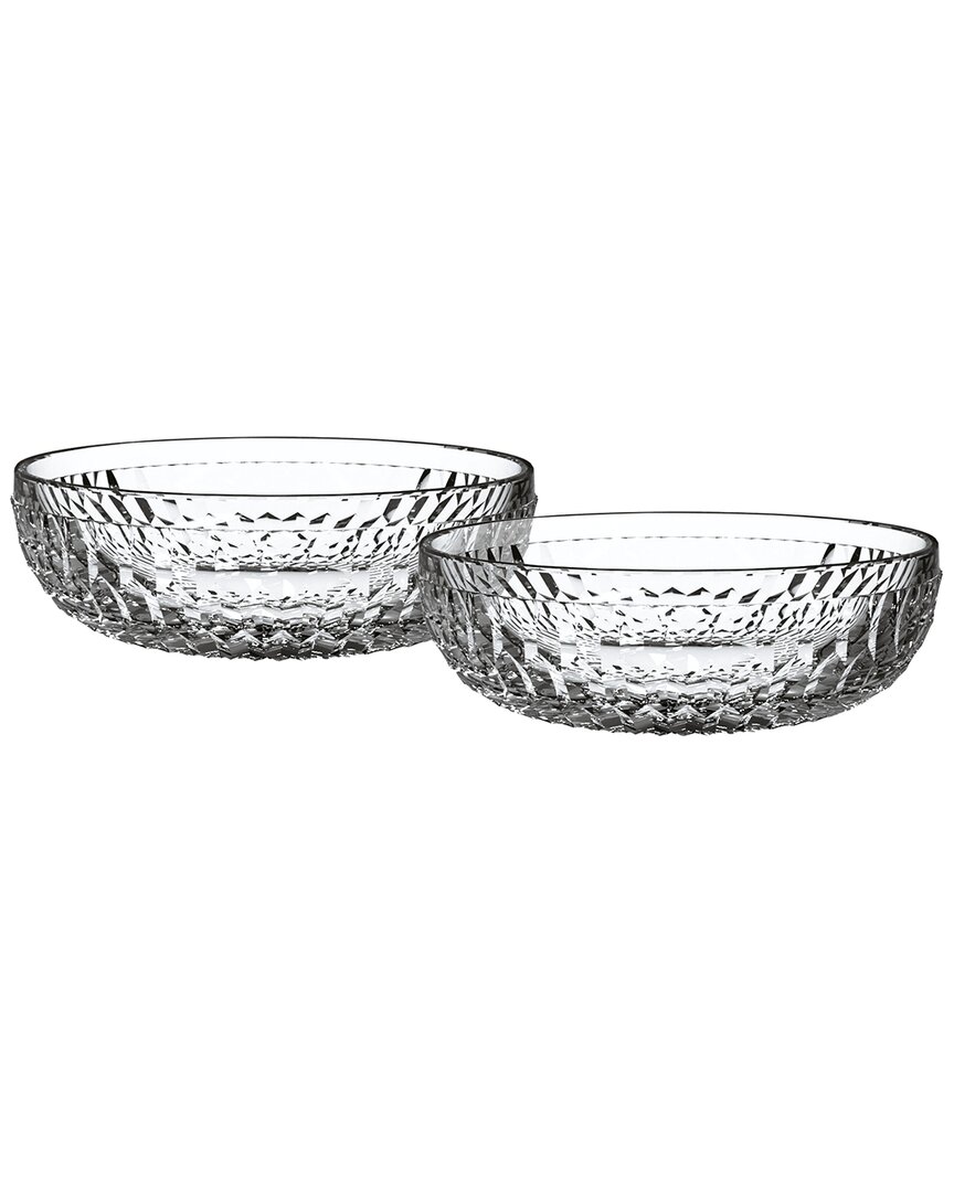 Villeroy & Boch Set Of 2 Boston Bowls In Transparent