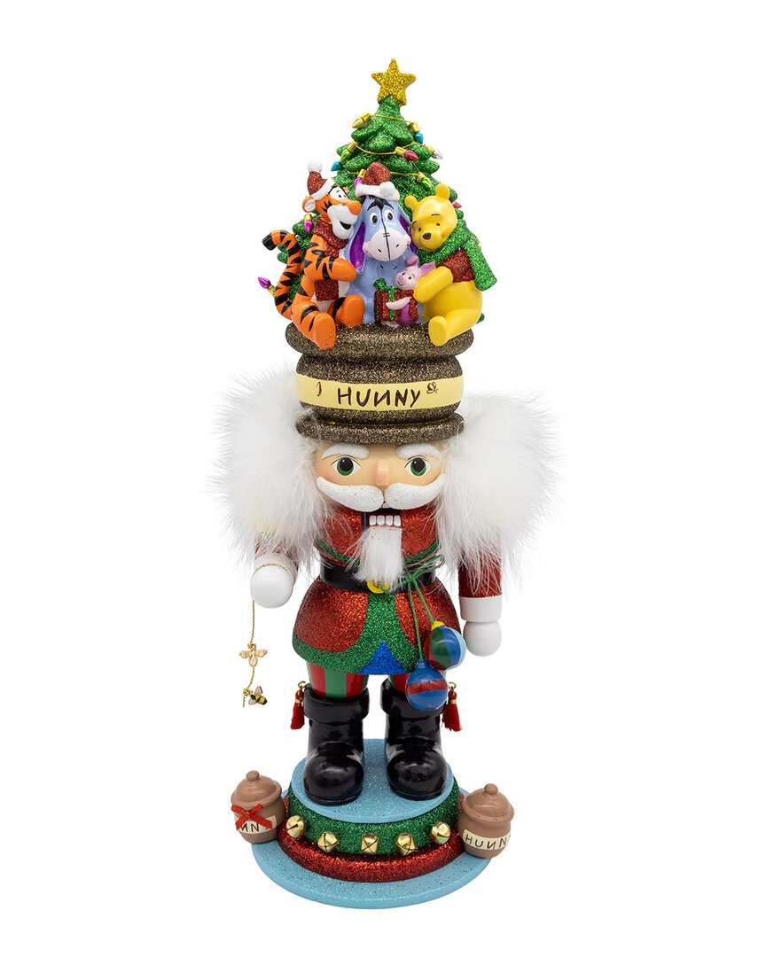 Kurt Adler 16in Disney Hollywood Winnie The Pooh Nutcracker In Multi