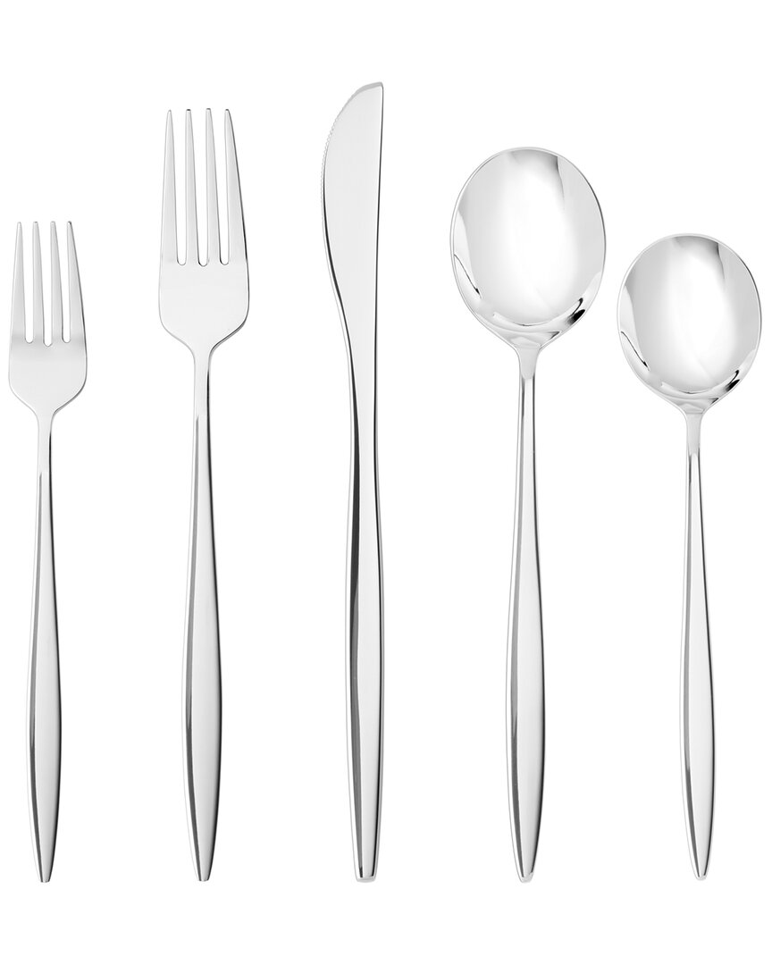 Fortessa Constantin 20-piece Flatware Set, Service For 4 In Silver
