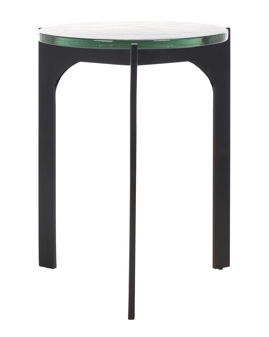 Safavieh Couture Seymour Cast Glass Accent Table