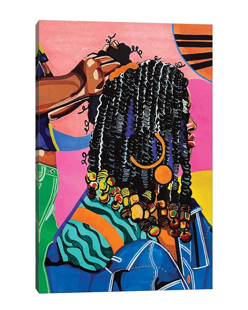 Shop Icanvas Braids By Domonique Brown Wall Art