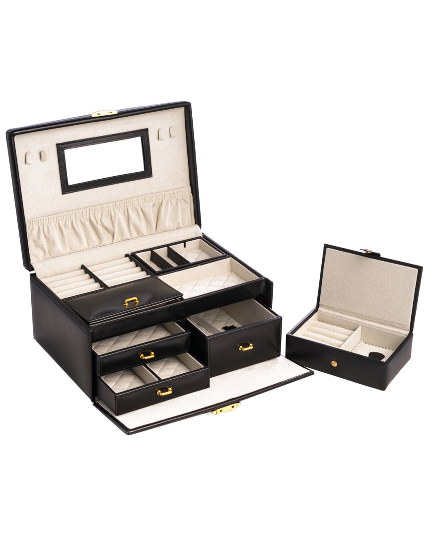 Bey-berk Jewelry Box In Black