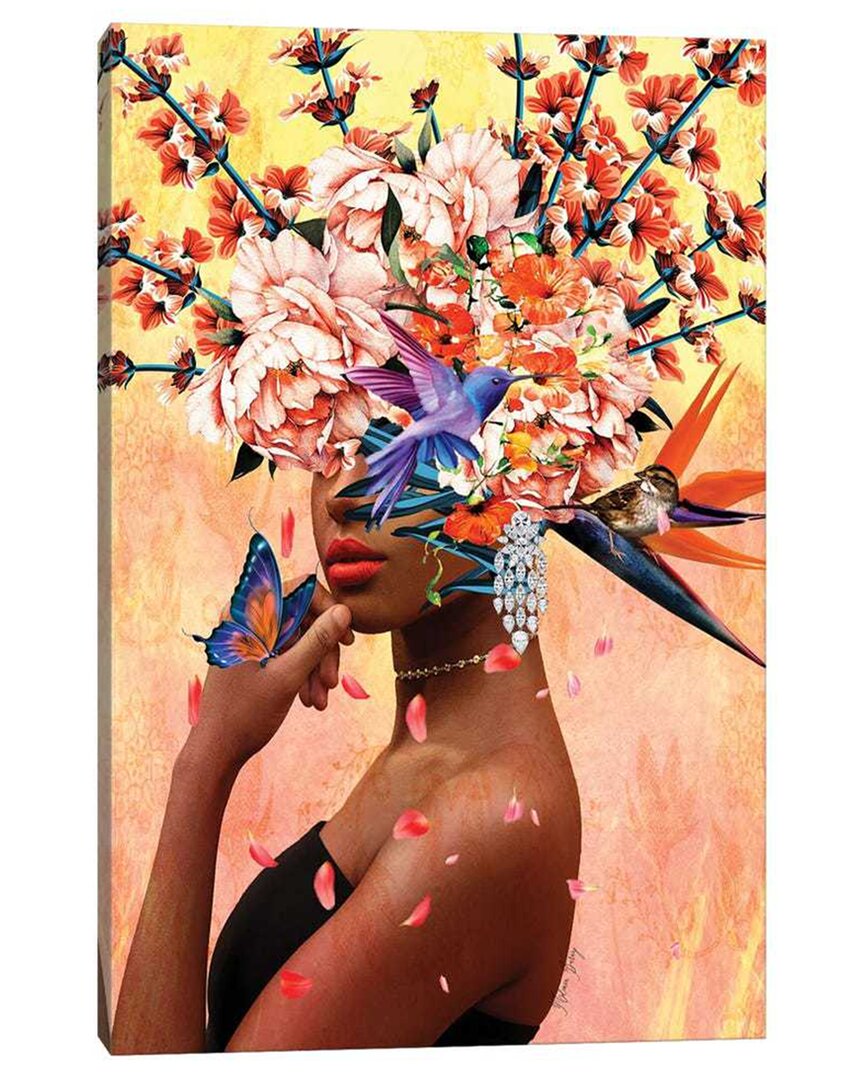 Shop Icanvas Luxurious - Women In Bloom By Yvonne Coleman Burney Wall Art