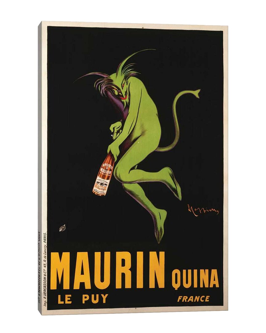 Icanvas Maurin Quina Advertisement, C.1922 By Leonetto Cappiello Wall Art
