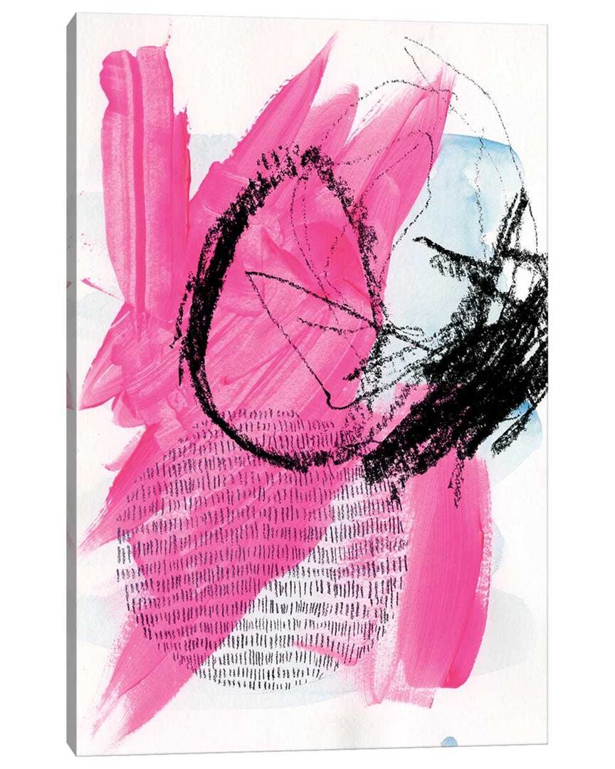 Icanvas Neon Flamingos I By Jennifer Paxton Parker Wall Art
