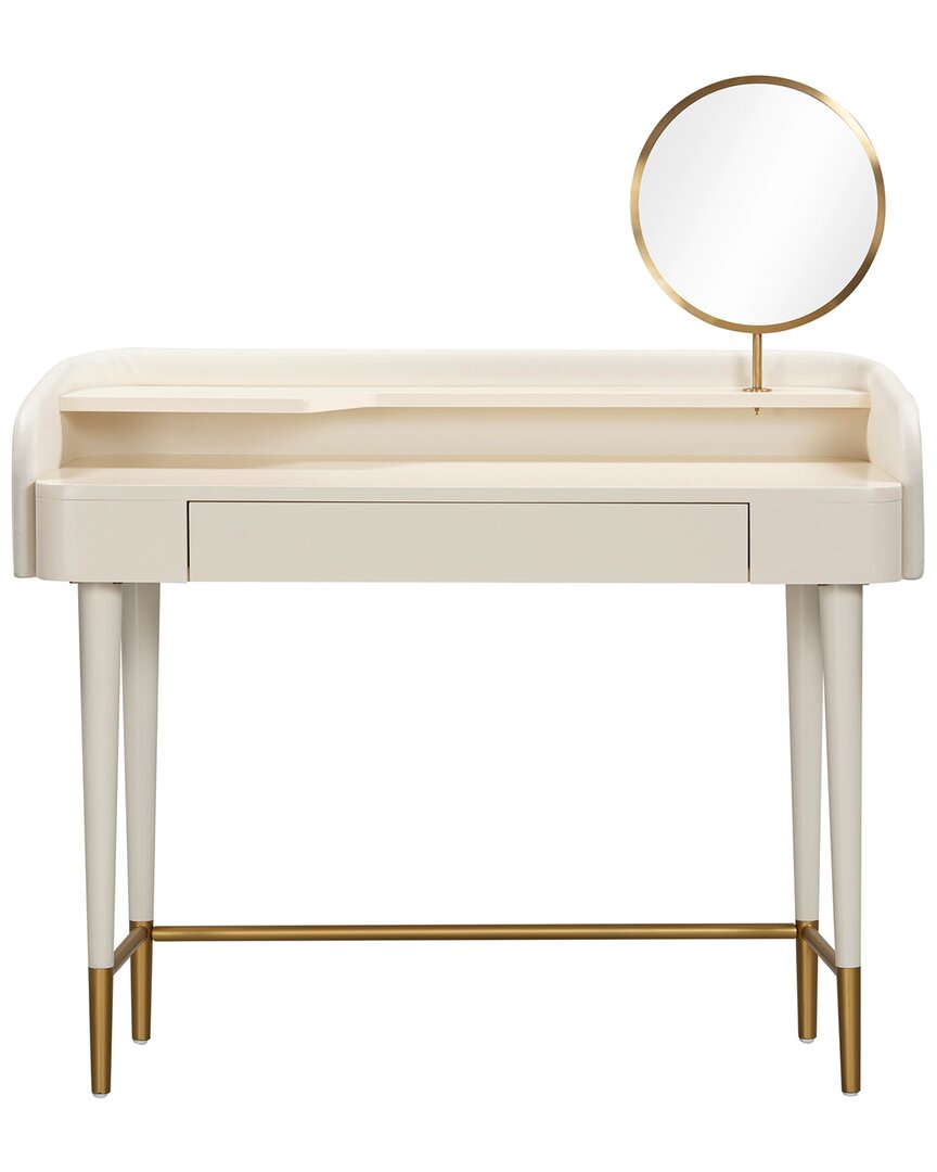 Shop Tov Furniture Penelope Wrapped Vanity Desk In White