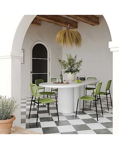 TOV Furniture Elika Dining Table - Thumbnail 4