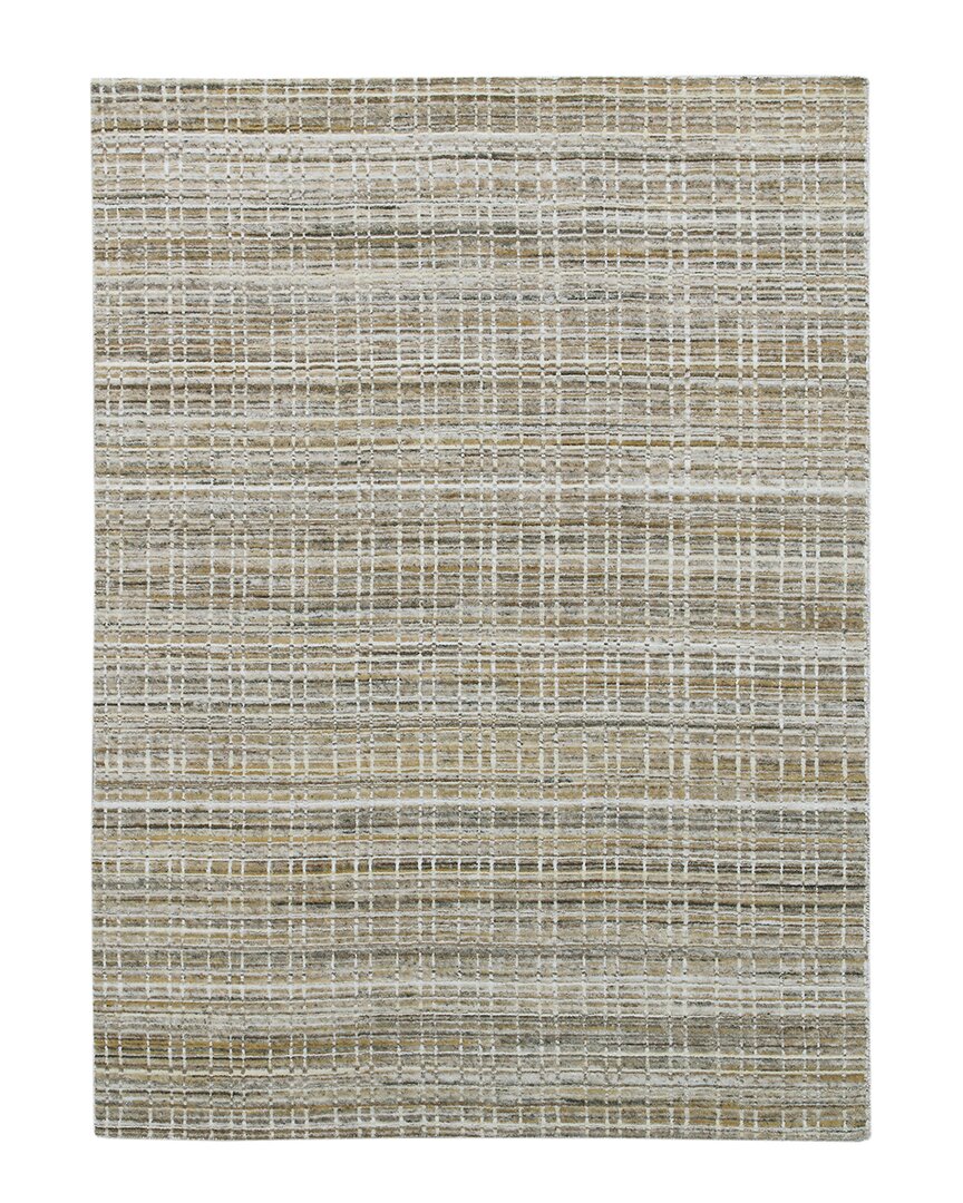 Ar Rugs Philomena Hand-woven Wool-blend Rug