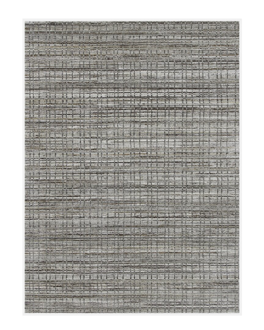 Ar Rugs Philomena Hand-woven Wool-blend Rug