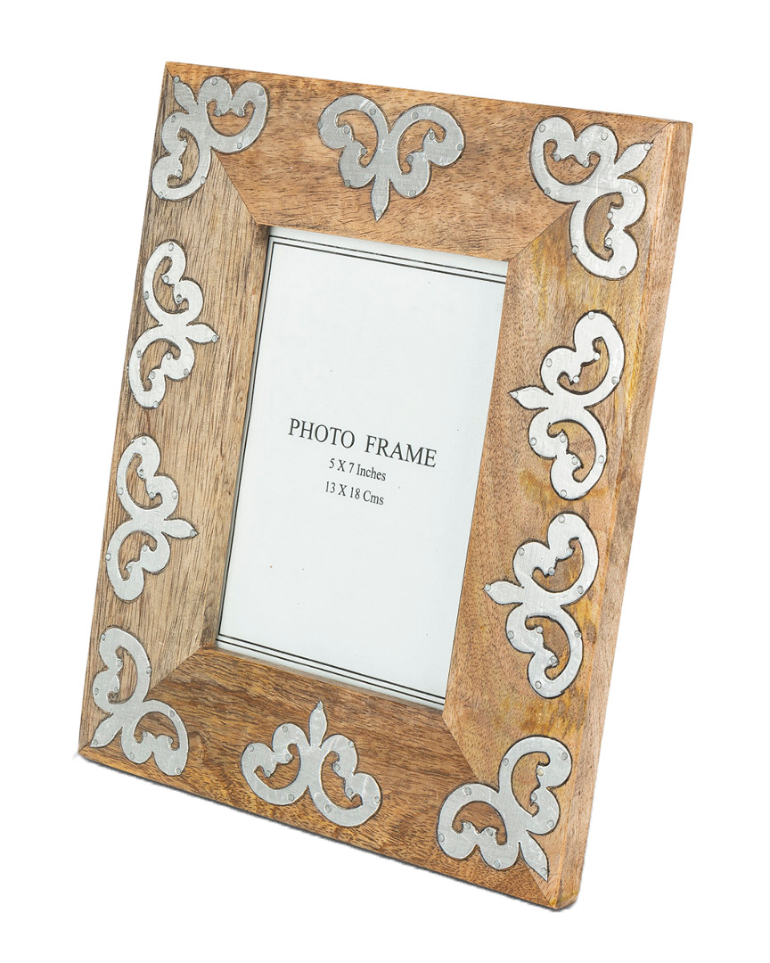 Gerson International Gg Collection Mango Wood With Metal Inlay Heritage Frame