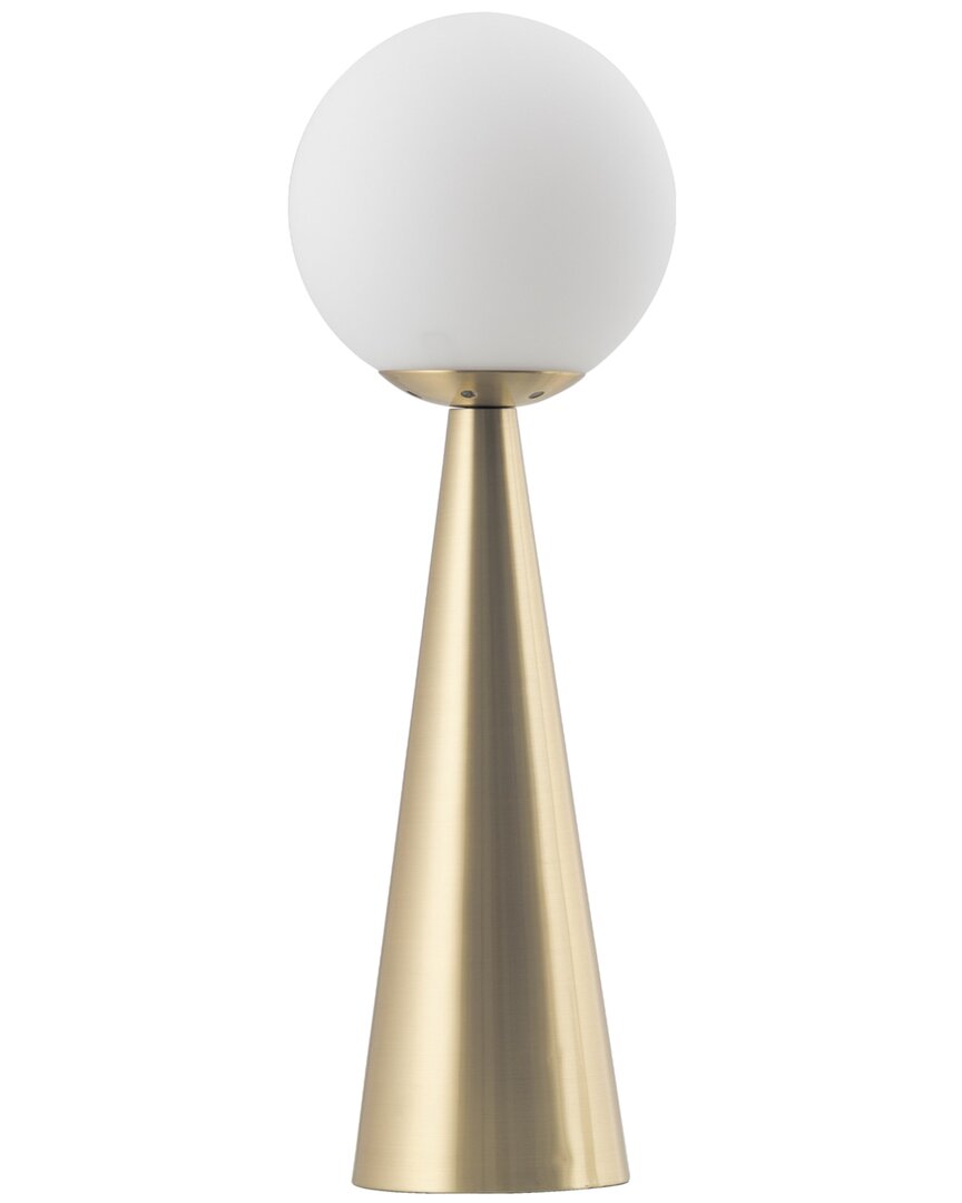 Arlec America Glass Brass Table Lamp