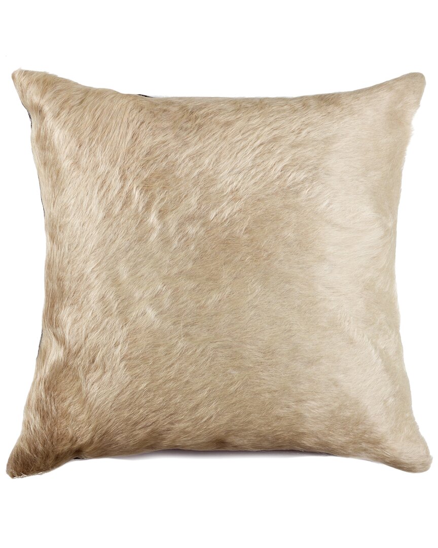Natural Group Torino Cowhide Pillow In Neutral